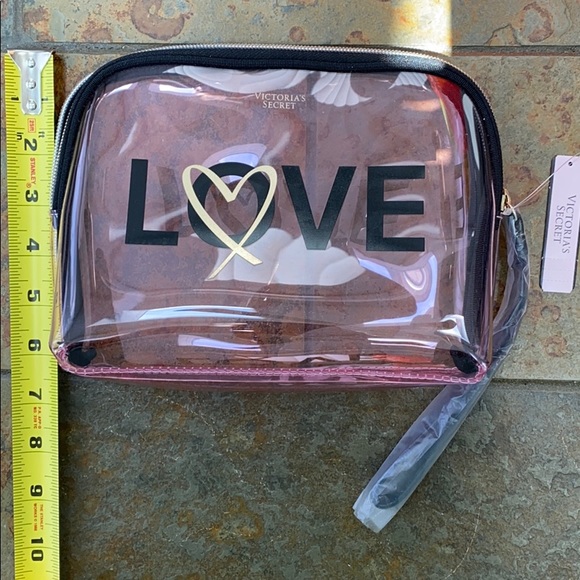 Victoria’s Secret Clear Clutch, Wristlet Bag NEW - Picture 3 of 5